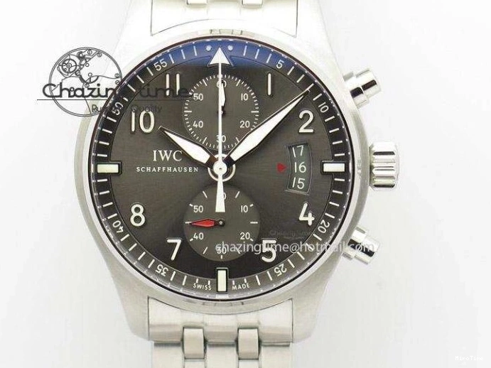 MIROTIME 0808 Portofino Automatic SS FKF 1:1 Best Edition White Dial RG Markers on Black Leather Strap A Stretchable 7141